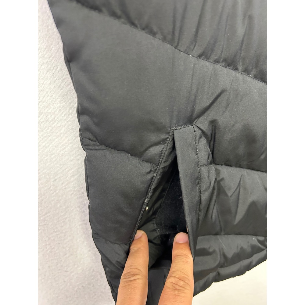 Outdoor Gorpcore Lands' End Womens Small Black Down Insulated Puffer Vest Zip Up - Picture 4 of 10